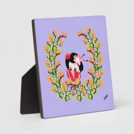 Placa Expositora Comida De Tabletop Con Lienzo : Elegantes