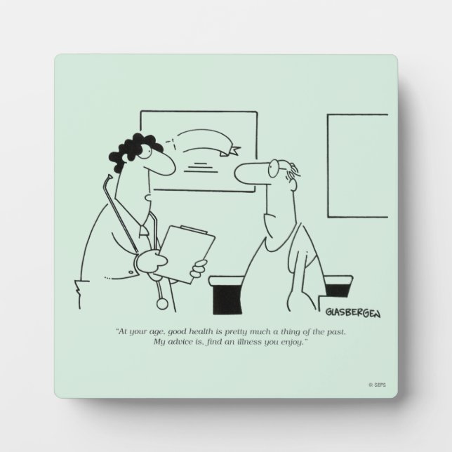 Placa Expositora Cómo envejecer (Frente)