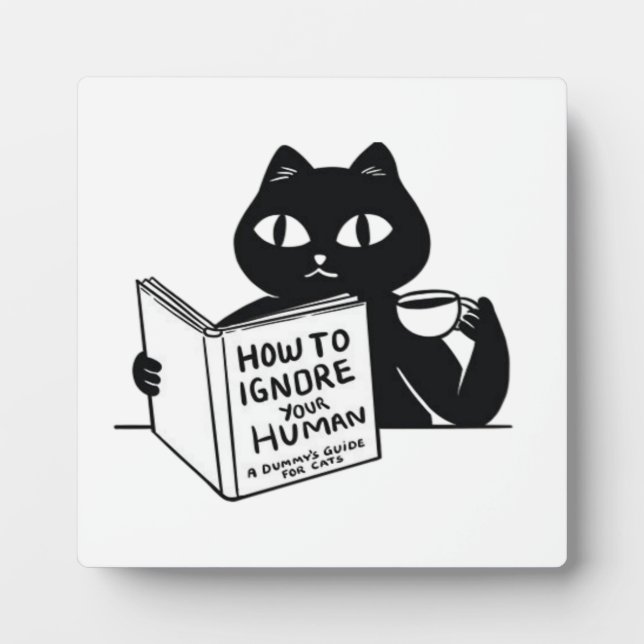 Placa Expositora Cómo ignorar a tu pueblo (Frente)