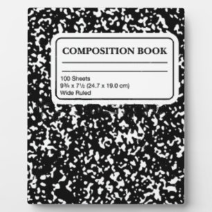 Placa Expositora Composition Book