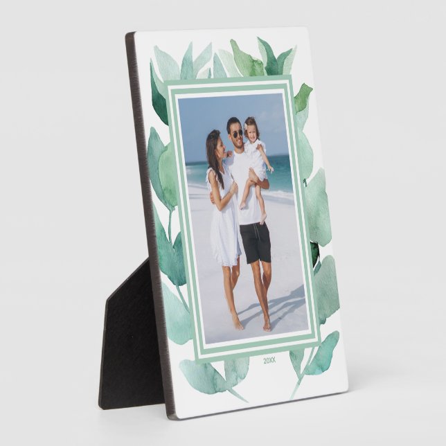 Placa Expositora Comprimido de color de agua Foliage (Lado)