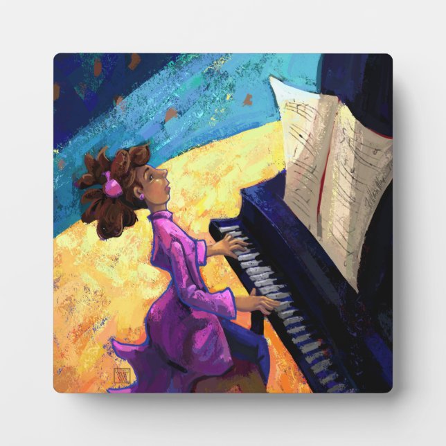 Placa Expositora Concierto de piano (Frente)