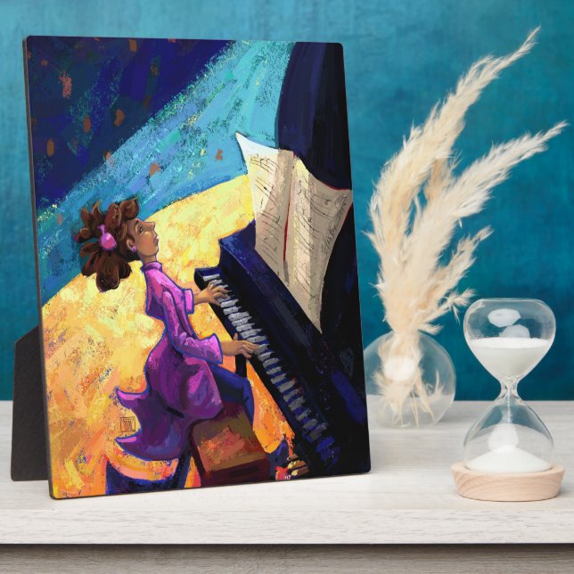 Placa Expositora Concierto de piano (Lado)