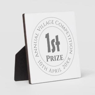 Placa Expositora Concurso 1.ᵉʳ Premio Trofeo