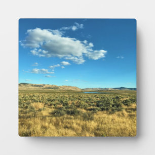 Placa Expositora Condado de Harney Rural, Burns, Oregon