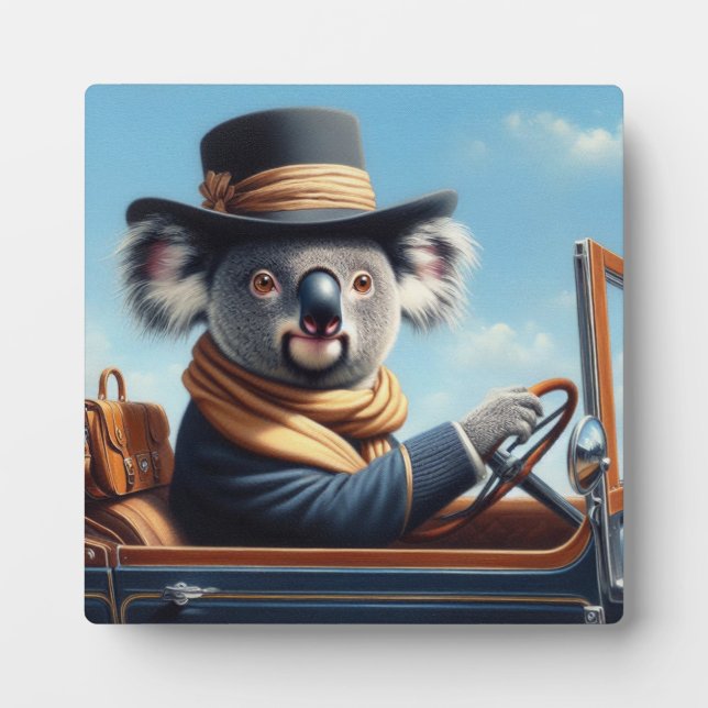 Placa Expositora Conducción de Koala (Frente)