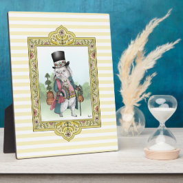 Placa Expositora Conejo blanco de Alicia en el país de las maravill