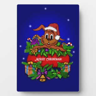 Placa Expositora Conejo de navidades
