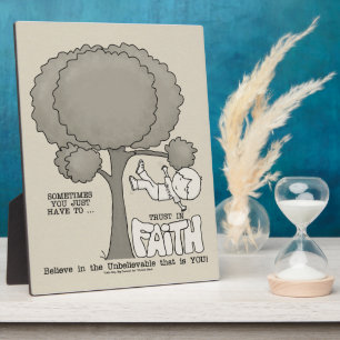 Placa Expositora Confianza en la fe