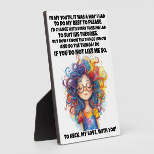 Placa Expositora CONFIANZA Y Buena Historia...