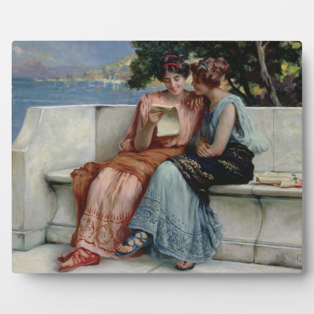 Placa Expositora Confidencias (aceite sobre lienzo) (Frente)