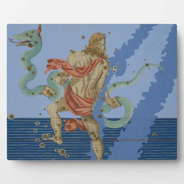 Placa Expositora Constelación de Ophiuchus Group, de 'Uranometri (Frente)