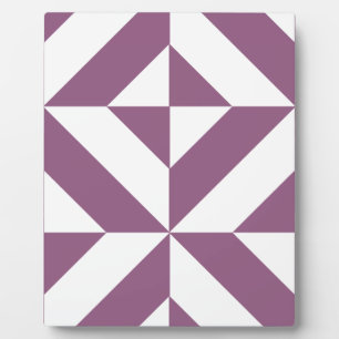 Placa Expositora Cool Grape Geometric Deco Cube Pattern