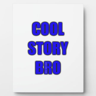 Placa Expositora Cool Story Bro