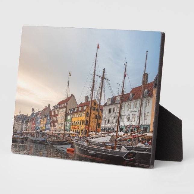 Placa Expositora Copenhague Dinamarca (Lado)