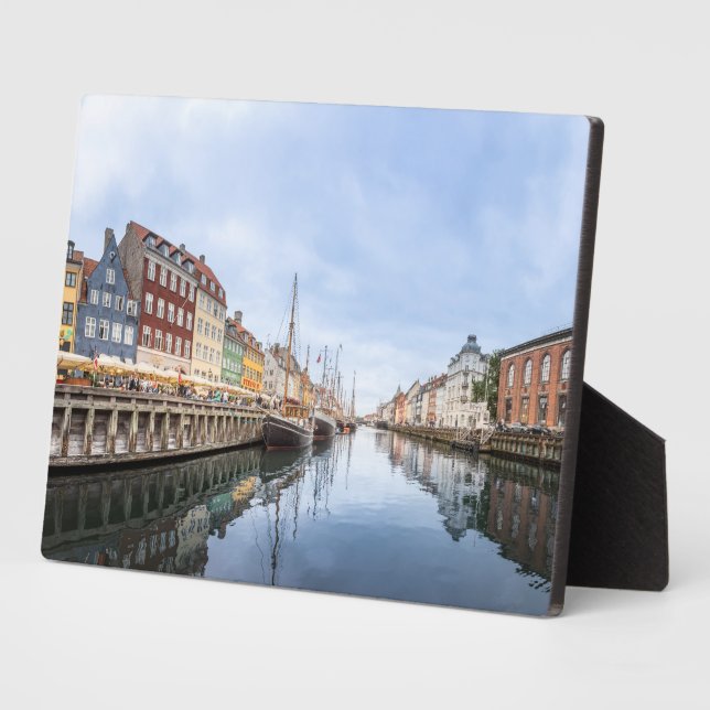 Placa Expositora Copenhague Nyhavn (Lado)