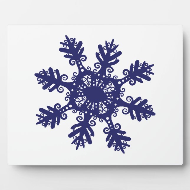 Placa Expositora Copo de nieve II (Frente)