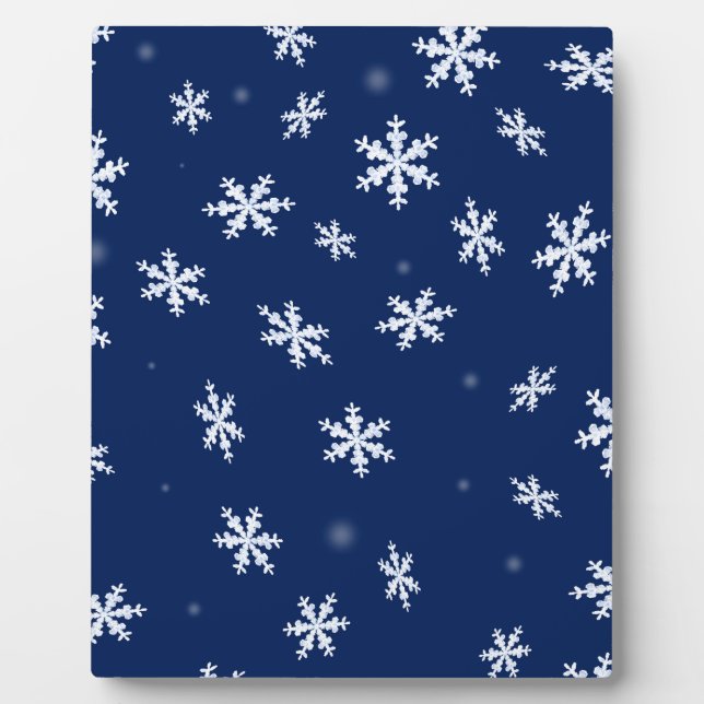 Placa Expositora Copos de nieve (Frente)