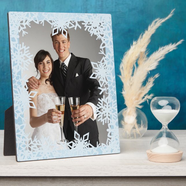 Placa Expositora Copos de nieve de invierno (Lado)