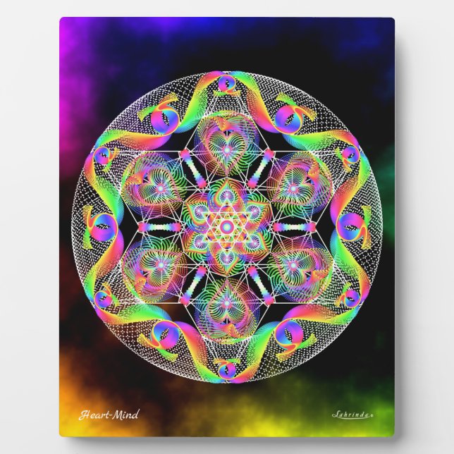 Placa Expositora Corazón (Frente)