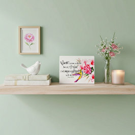 Placa Expositora Corazón limpio