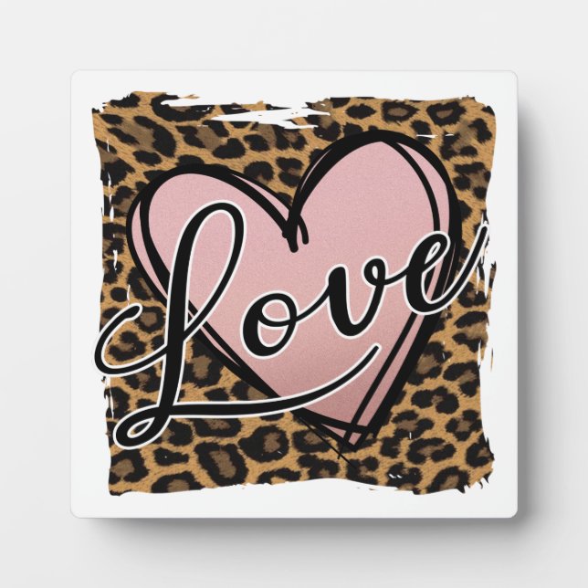 Placa Expositora Corazones (Frente)