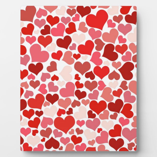 Placa Expositora Corazones (Frente)