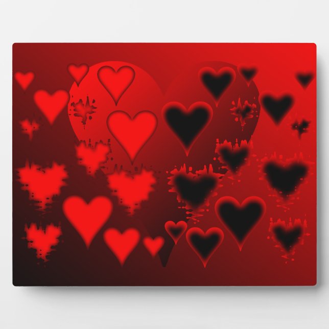 Placa Expositora Corazones (Frente)