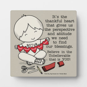 Placa Expositora Corazones agradecidas