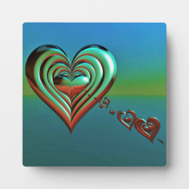 Placa Expositora Corazones altas del cielo