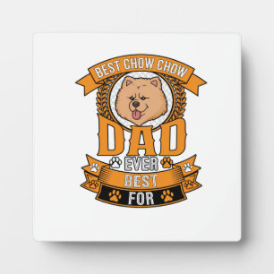 Placa Expositora Coro Padre Perro Siempre Corona Huellas de Patas