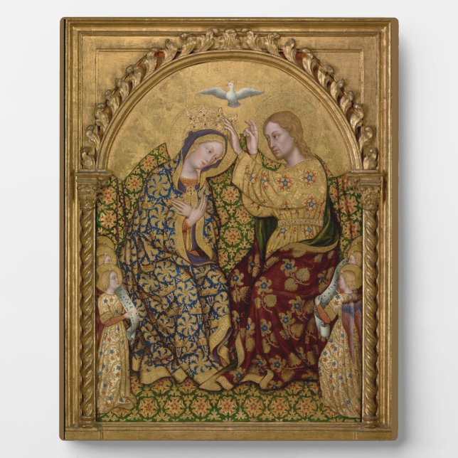 Placa Expositora Coronación de la Virgen (Frente)