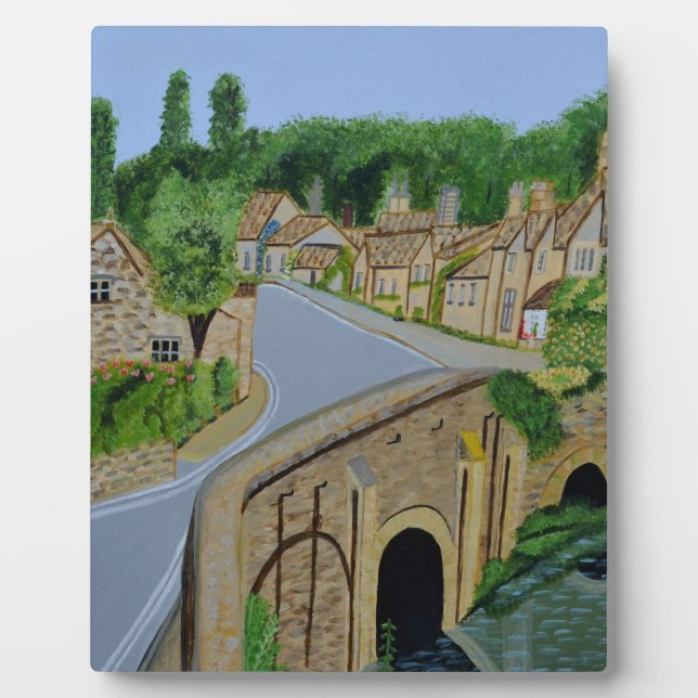 Placa Expositora Cotswolds Inglaterra (Frente)