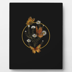 Placa Expositora Cottagecore Goblincore Fairycore Gráfico Flor Bu
