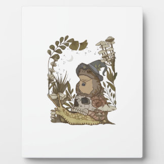 Placa Expositora Cottagecore Mushroom Botanical Witchy Frog Goblinc