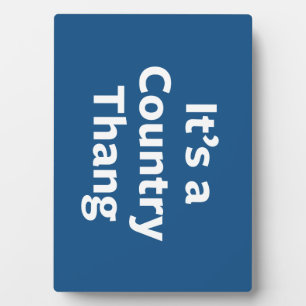 Placa Expositora Country Thang