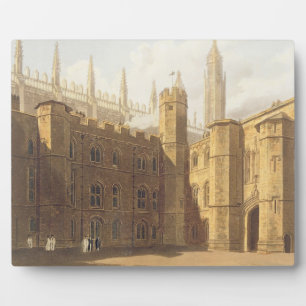 Placa Expositora Court of King's College, Cambridge, de 'The Hist