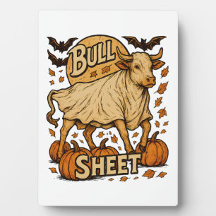 Placa Expositora Cow Bull Sheet Halloween