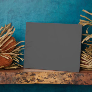 Placa Expositora Crea tu propio diseño personalizado gris oscuro