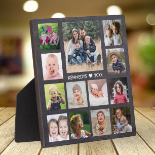 Placa Expositora Crea tu propio tablero de Collage de fotos familia