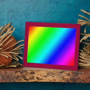 Placa Expositora Crear color jGibney El Zazzle del MUSEO
