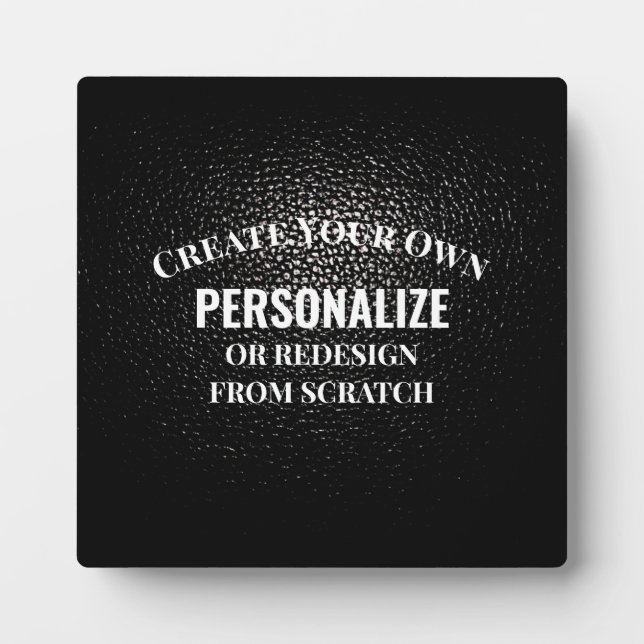 Placa Expositora Crear el propio - Diseñar el propio Personalizado (Frente)