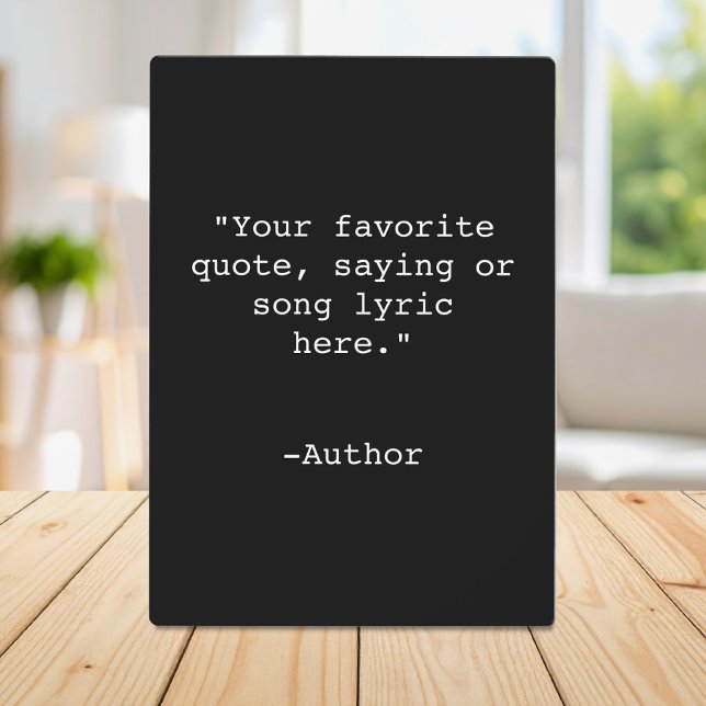 Placa Expositora Crear su propia cotización (Subido por el creador)