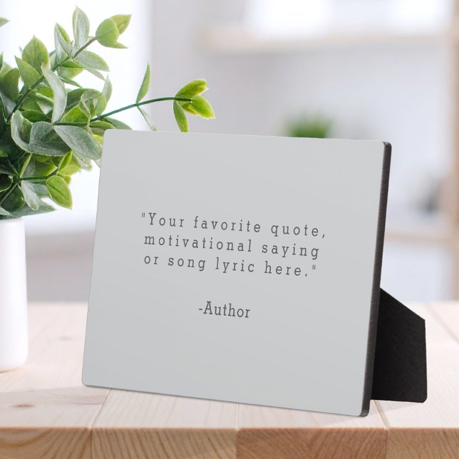 Placa Expositora Crear su propia cotización (Subido por el creador)