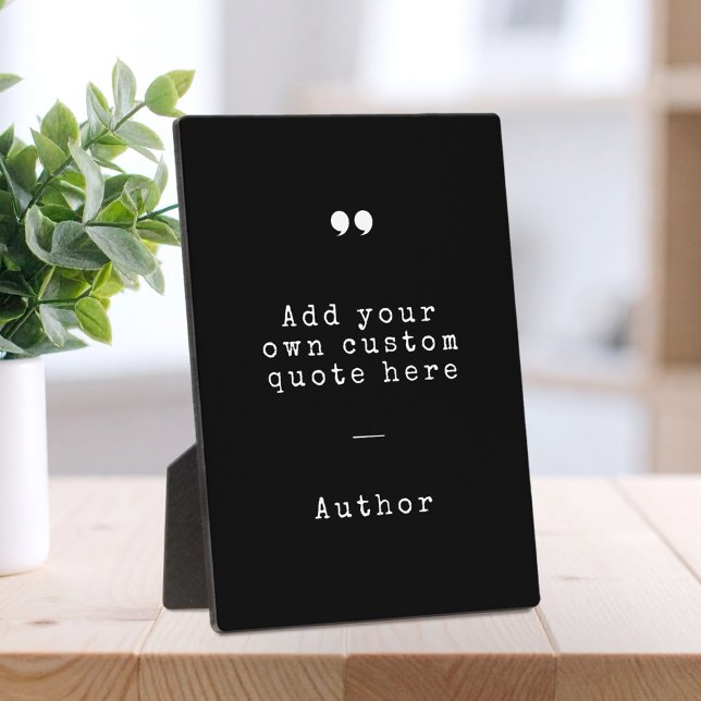 Placa Expositora Crear su propia cotización (Subido por el creador)