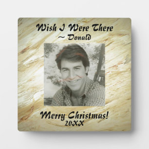 Placa Expositora Crear su propia foto Marble Faux Finish