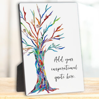 Placa Expositora Crear su propia oferta motivacional Inspiradora