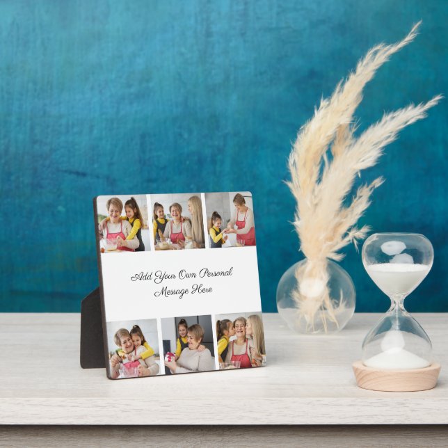 Placa Expositora Crear su propio Collage de fotos 6 Añadir su salud (in situ)