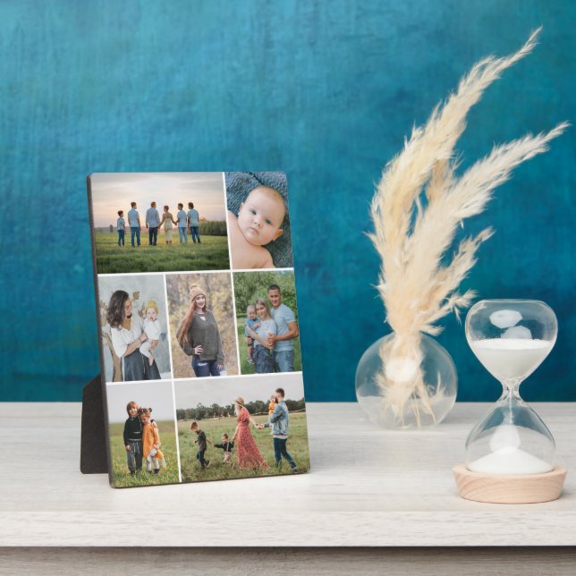 Placa Expositora Crear su propio Collage de fotos 7 (Lado)