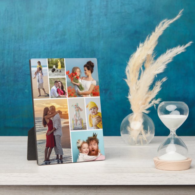 Placa Expositora Crear su propio Collage de fotos 8 (Lado)